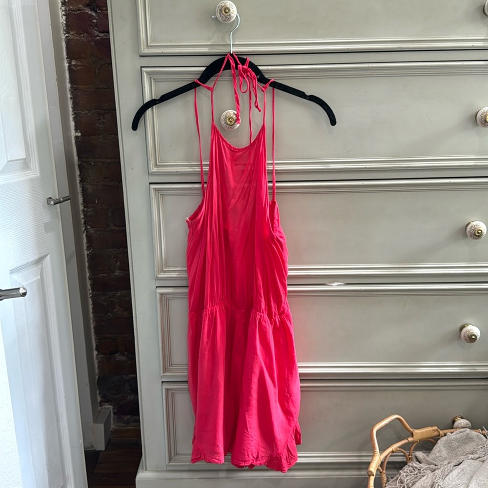Coral BCBG romper